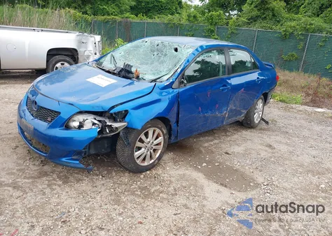 2010 Toyota Corolla S из США, поврежденный, VIN 2T1BU4EE0AC280454